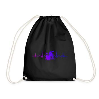Batterie Batteur Hommes Batteur - Sac de sport léger - noir - Devant