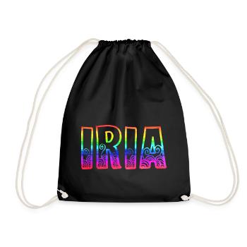 iria rs arc-en-ciel - Sac de sport léger - noir - Devant