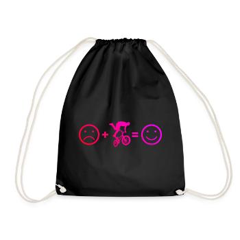 Hommes BMX Jeunes Vélo Femmes Cyclisme BMX Vélo - Sac de sport léger - noir - Devant