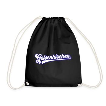 Texte de Gelsenkirchen | Couleurs changeantes - Sac de sport léger - noir - Devant