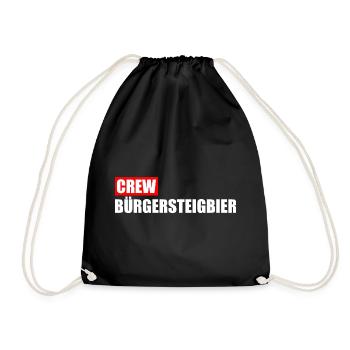 Équipe Bière sur le trottoir Voyage de contrôle local OKF - Sac de sport léger - noir - Devant