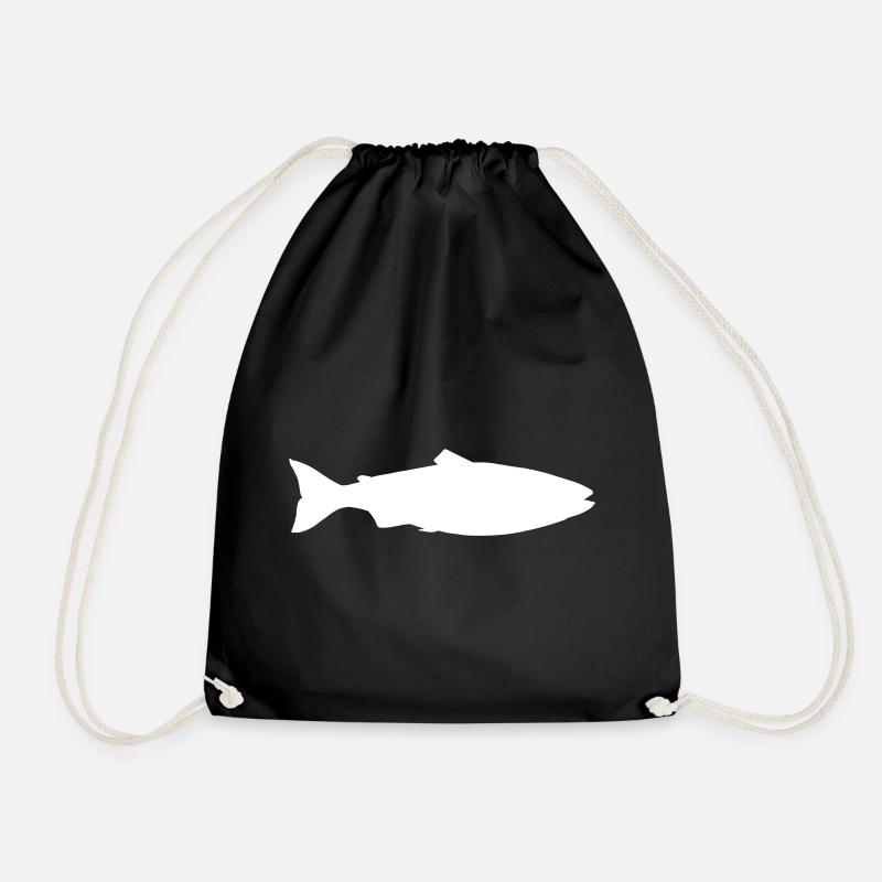 Saumon - Sac de sport léger - noir