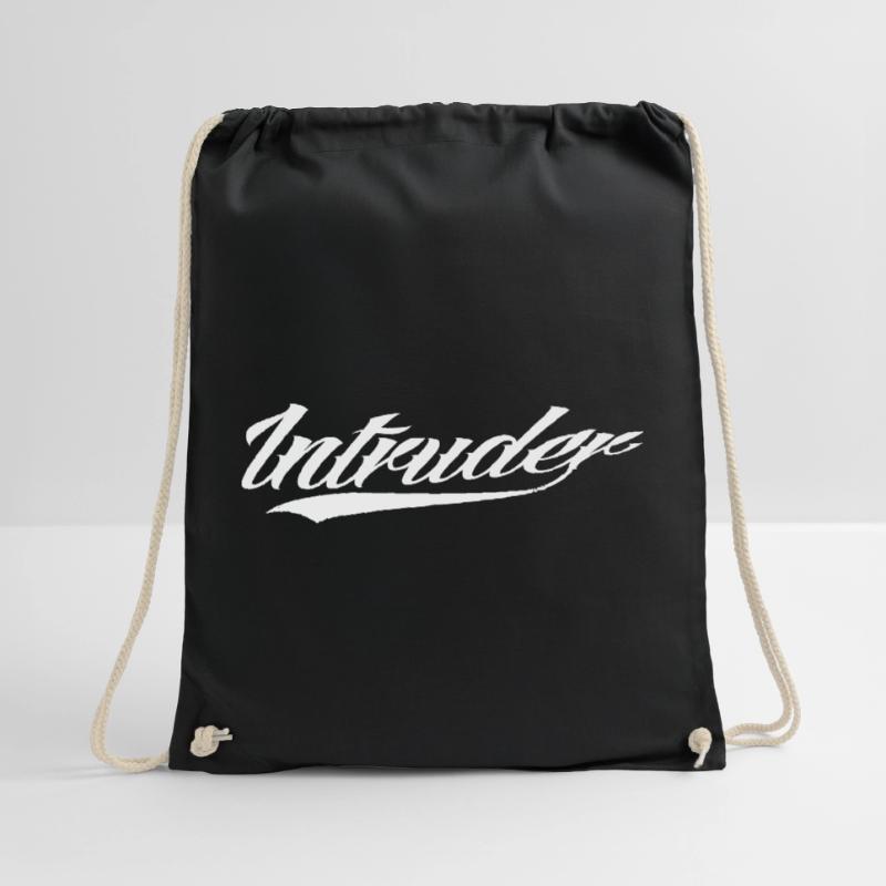 intruder hacker eindringling clan sticker computer Turnbeutel