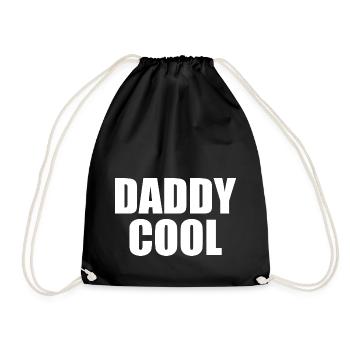 Daddy cool - Drawstring Bag - black - Front