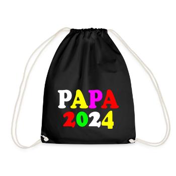 Papa 2024 - Sac de sport léger - noir - Devant