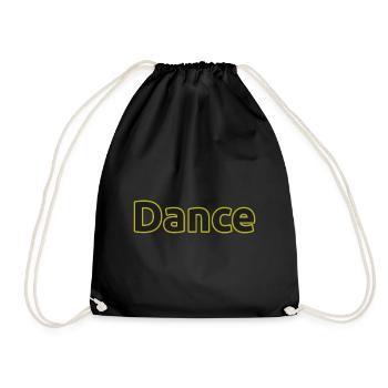 Dance - Turnbeutel - Schwarz - Vorne