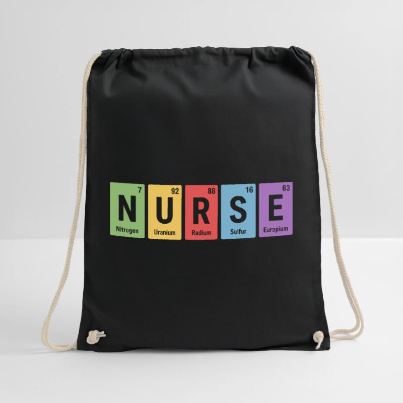 Couleurs des éléments de conception du bloc d’infirmières Sac de sport léger