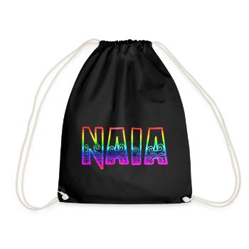 naia rs arc-en-ciel - Sac de sport léger - noir - Devant
