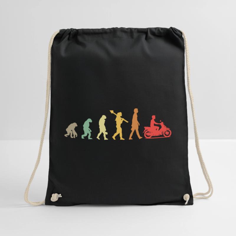 Evolution Moped Moped Driver Drawstring Bag