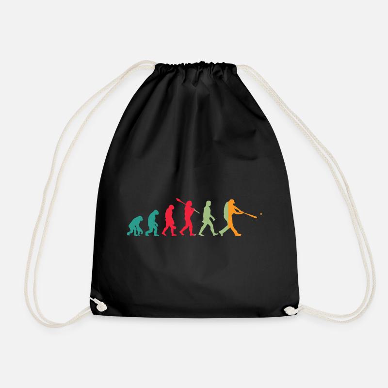 Basketball Evolution - Turnbeutel - Schwarz