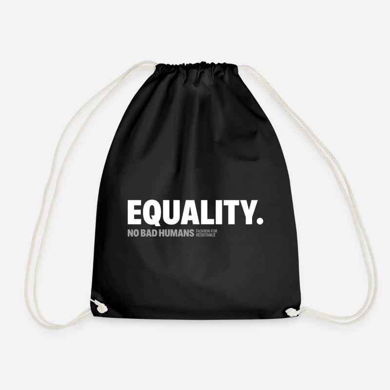 Equality - Turnbeutel - Schwarz