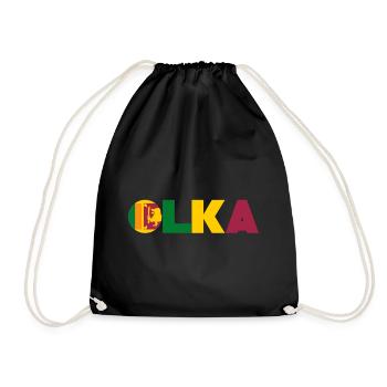 Sri Lanka - Drawstring Bag - black - Front
