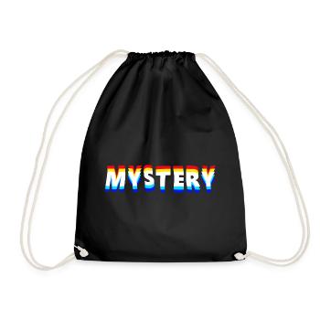Mystery - Drawstring Bag - black - Front