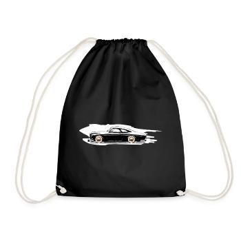 serie 120  custom color white - Sac de sport léger - noir - Devant