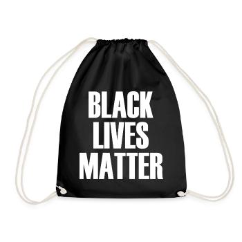 Black Lives Matter - Turnbeutel - Schwarz - Vorne