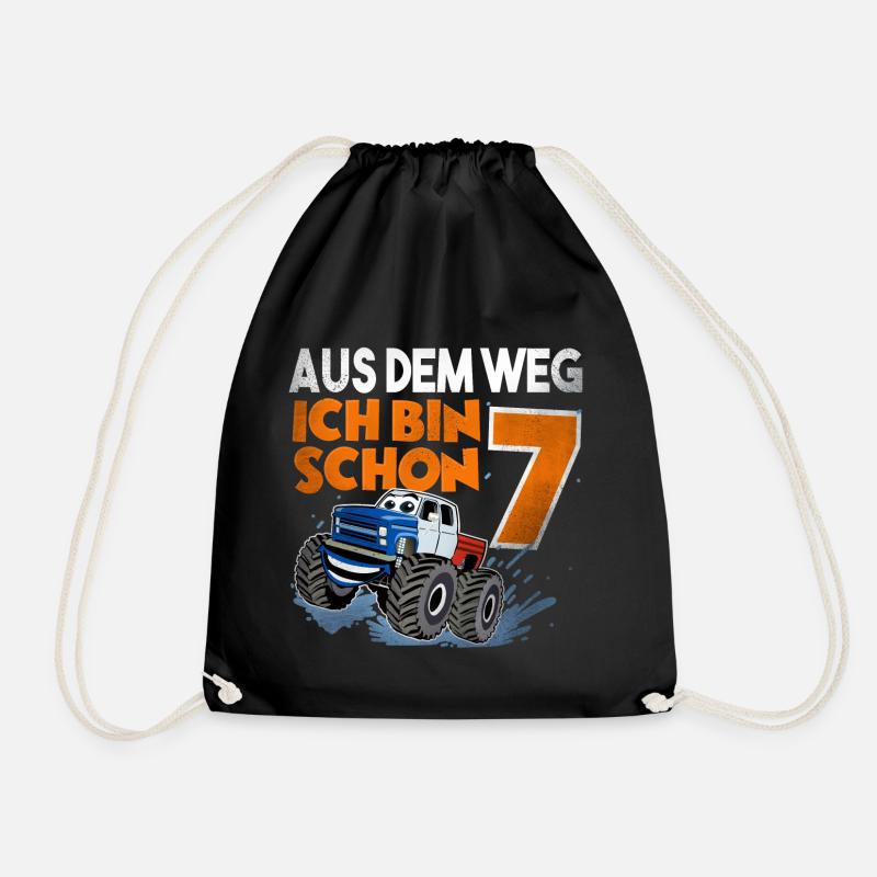 Aus Dem Weg Ich Bin Schon 7 - Turnbeutel - Schwarz