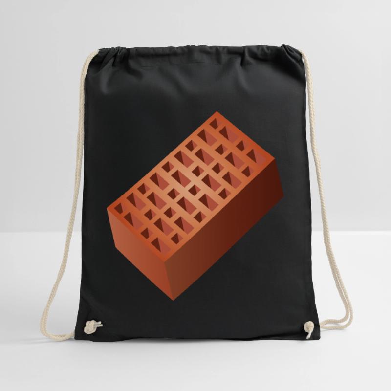 Brick Wall Bricks Bricks for Wall Construction Drawstring Bag