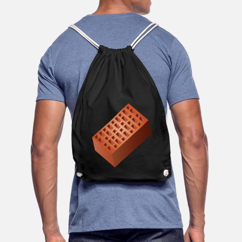 Brick Wall Bricks Bricks for Wall Construction Drawstring Bag