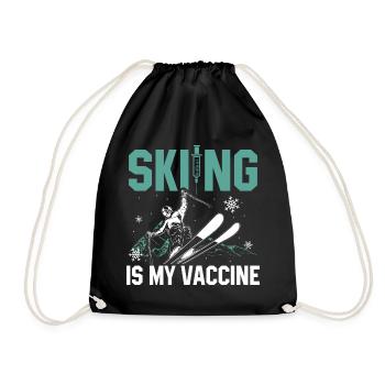 Après-ski - Drawstring Bag - black - Front
