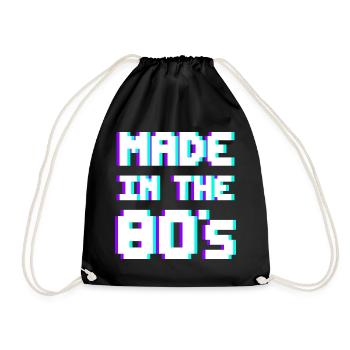 MADE IN THE 80's Eighties Original - Sac de sport léger - noir - Devant