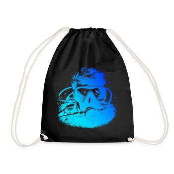 Plongeur Plongeur Plongée Libre Plongée Homme Plongée sous-marine - Sac de sport léger - noir - Devant