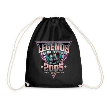 Des légendes sont nées en 2005 - Sac de sport léger - noir - Devant