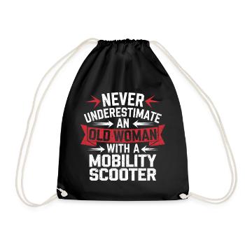 Fier de son expérience et de sa puissance - Sac de sport léger - noir - Devant