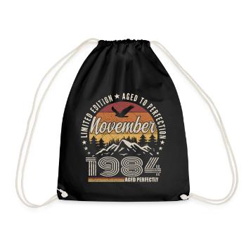 Légendes Novembre 1984 Millésime Novembre 1984  - Sac de sport léger - noir - Devant