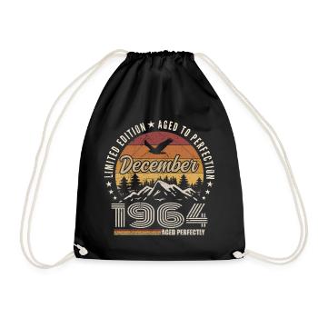 Décembre 1964 Édition Originale Cadeau décembre  - Sac de sport léger - noir - Devant
