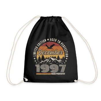Décembre 1997 Édition Originale Cadeau décembre  - Sac de sport léger - noir - Devant