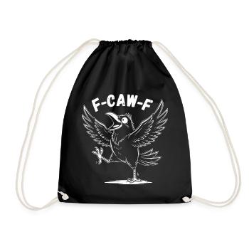 Drôle Rétro F CAW F - Sac de sport léger - noir - Devant