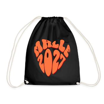 Malle 2027 - Drawstring Bag - black - Front