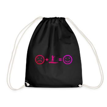 Standup Paddle Femme Standup Paddle Standup Padd - Sac de sport léger - noir - Devant
