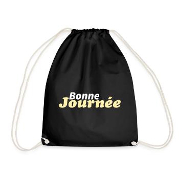 bonne journée - Sac de sport léger - noir - Devant