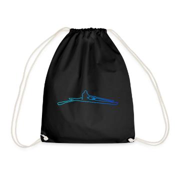 Aviron Hommes Aviron Femmes - Sac de sport léger - noir - Devant