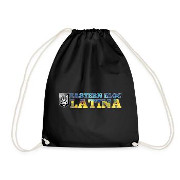 Bloc de l’Est Latina Ukraine Ukraine Cadeau - Sac de sport léger - noir - Devant