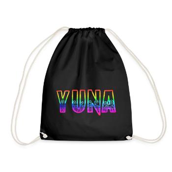 yuna rs arc-en-ciel - Sac de sport léger - noir - Devant