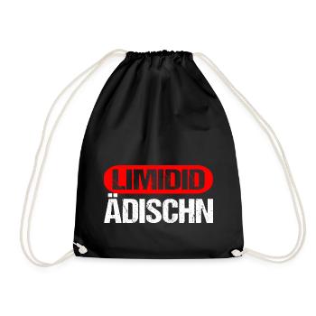 Limidid Ädischn - Turnbeutel - Schwarz - Vorne