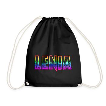 lenia rs arc-en-ciel - Sac de sport léger - noir - Devant
