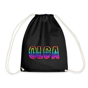 Olga RS Arc-en-ciel - Sac de sport léger - noir - Devant