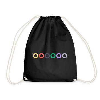 Code couleur des cordes de guitare | Concert, Rock, Musique - Sac de sport léger - noir - Devant