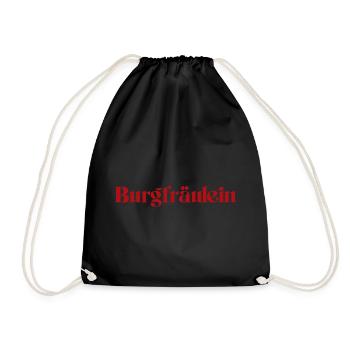 Damsel - Drawstring Bag - black - Front