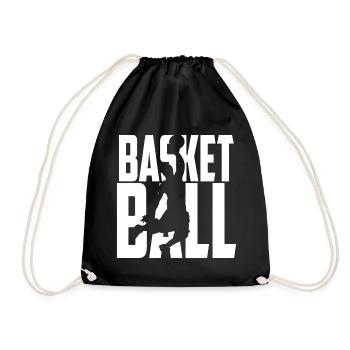 basket-ball - Sac de sport léger - noir - Devant