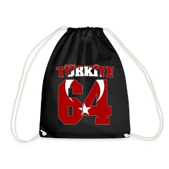 Usak 64 Türkiye - Sac de sport léger - noir - Devant