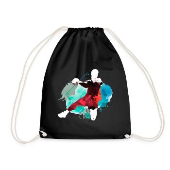 Handball Handball Joueur Handball Splash Bunt - Sac de sport léger - noir - Devant