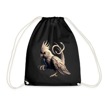 Devil Nymph (03) - Drawstring Bag - black - Front
