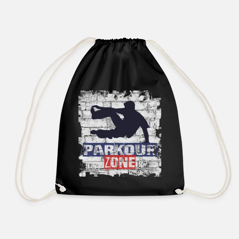 Le parkour - Sac de sport léger - noir