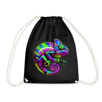 Caméléon - Sac de sport léger - noir - Devant