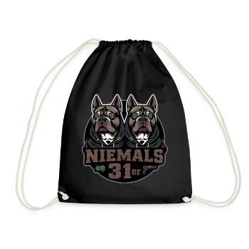 Jamais 31 - Sac de sport léger - noir - Devant