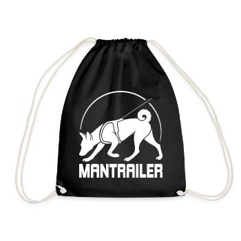 Basenji MANTRAILER Chiens de recherche Chiens Wilsigns - Sac de sport léger - noir - Devant